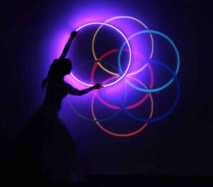 2 digitaler kunst mit hula hoop seed of life
