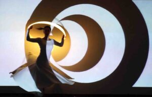3 tanzshow mit video projektion