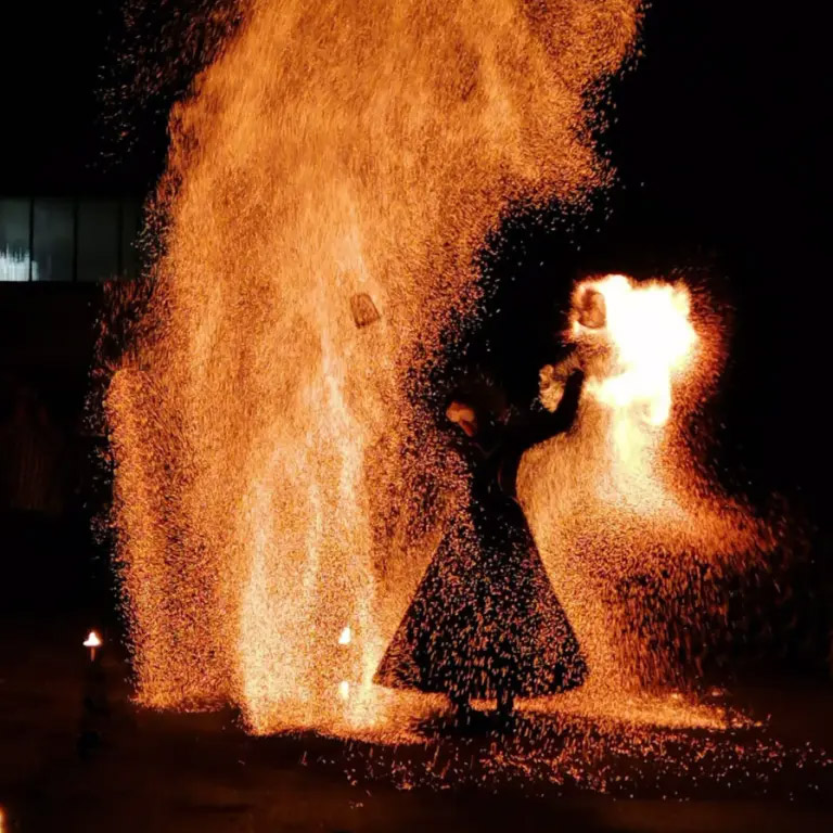 fire show