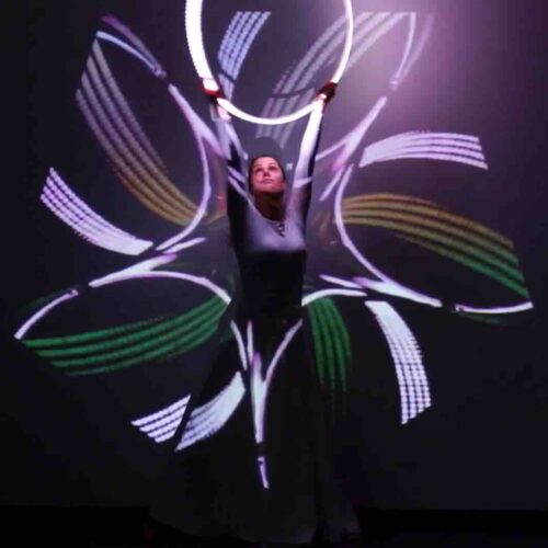 6 video mapping show